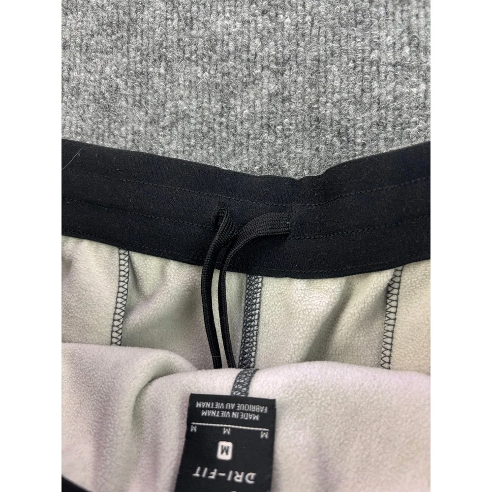 Nike Dri-FIT Training Pants Mens Medium Grey Heather Straight Leg Athleisure